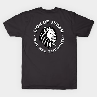 Lion of Judah Who Has Triumphed Jesus Christian Bible Scripture Religious T-Shirt